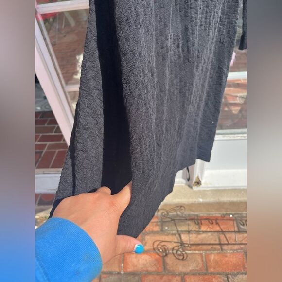 Oska Textured Turtleneck Wool Dress - Picture 8 of 14